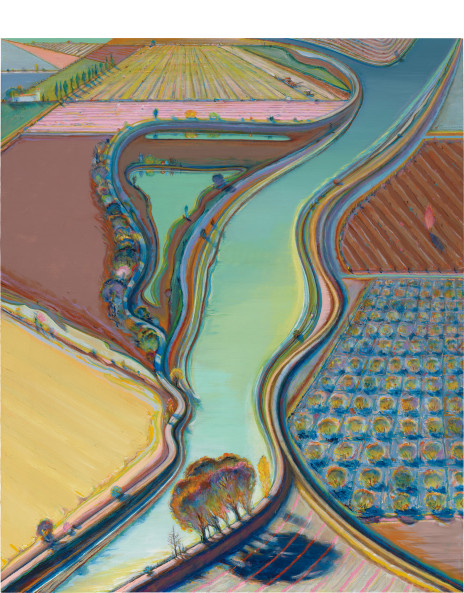 Sold at Auction: Wayne Thiebaud, Wayne Thiebaud, Trout Fishing in America