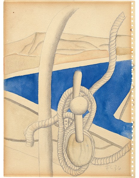 Fernand Leger、Rose et compas、希少画集画、新品高級額 Fernand