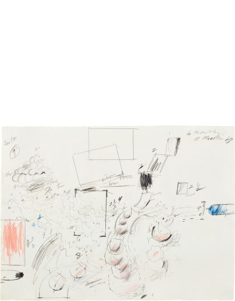 Cy Twombly: 拍賣品，即將舉行的拍賣及過去拍賣成績