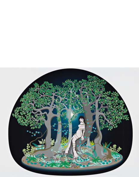 Chiho Aoshima, The Souls and Flowers Around Me (2021), Available for Sale