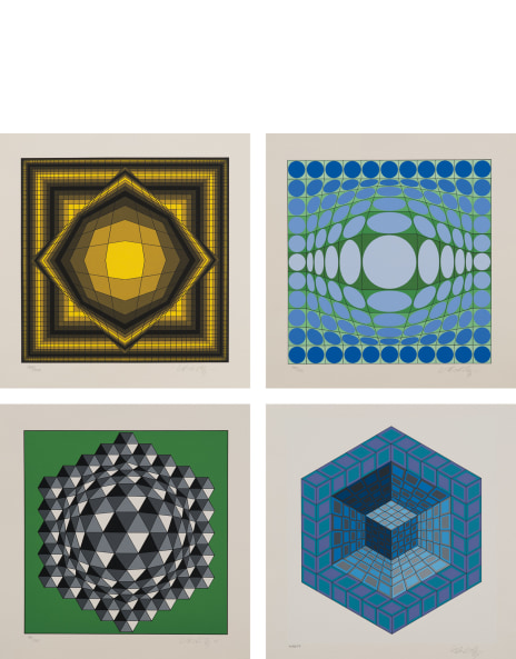 Victor Vasarely: Works for Sale, Upcoming Auctions & Past