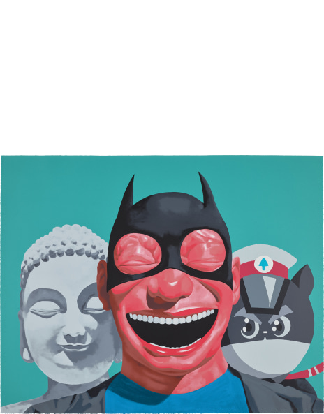 yue minjun 画集 Yue Minjun: Works for Sale, Upcoming Auctions & Past Results