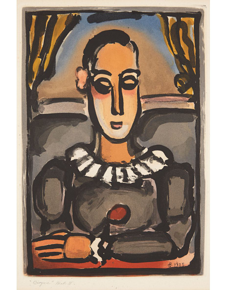 Georges Rouault、Teresina、希少画集画、状態良好 Georges Rouault、Teresina、希少画集画、状態良好