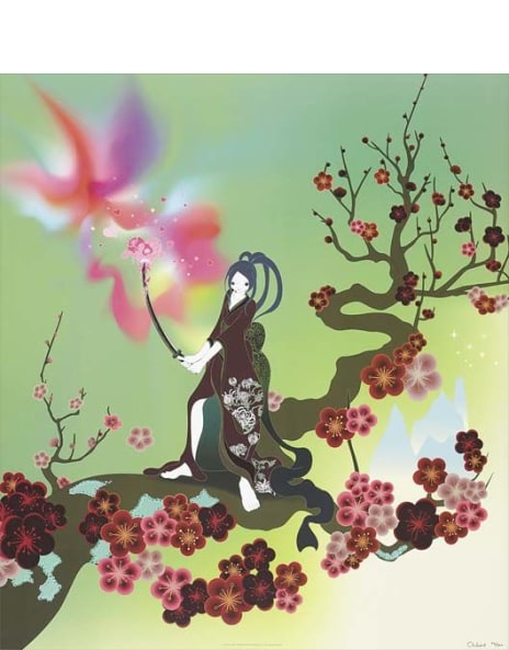 Chiho Aoshima - Japanese Apricot 3 Print - A Pink Dream