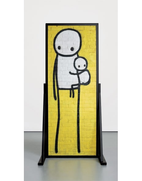 STIK『Liberty』 Stik Liberty (blue) (Signed) Screenprint 2013