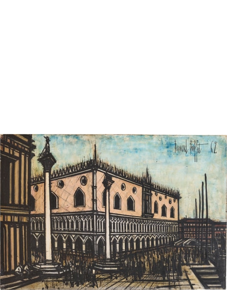 ベルナール・ビュッフェ「VENISE-Le palais des Doges」 Buffet, Bernard, Venise, Le Palais des Doges, 1986 - Galerie