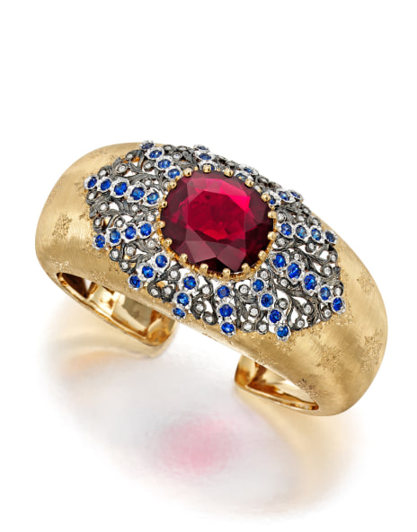 Buccellati : DIAMOND, GOLD AND SILVER RING “Éternelle” - Auction Important  Jewelry - Casa d'Aste International Art Sale