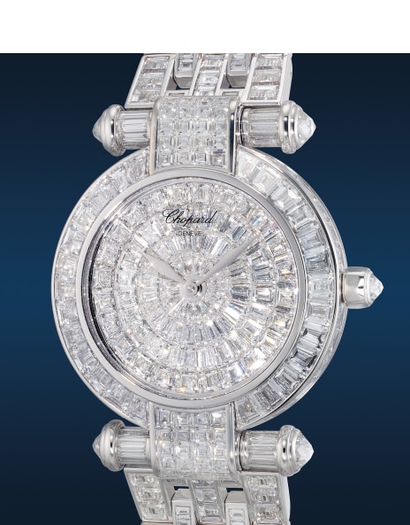 Chopard watch full diamond hotsell