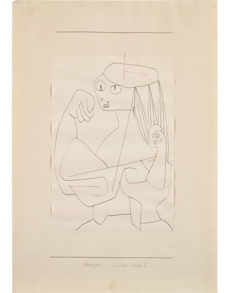 Drawing Knotted in the Manner of a Net Abstract ,expressionism · cubism ·  and surrealism Paul Klee