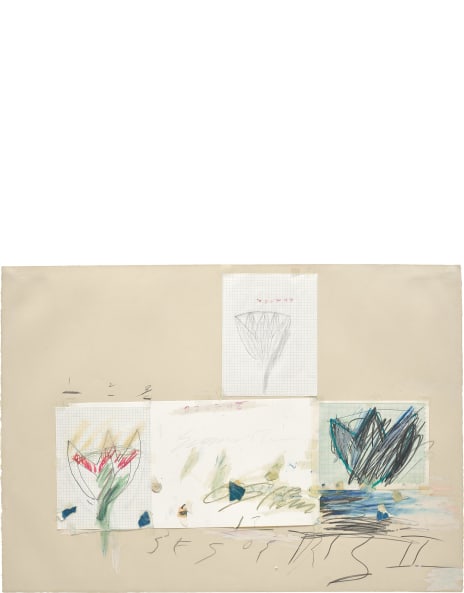 Cy Twombly: 拍賣品，即將舉行的拍賣及過去拍賣成績