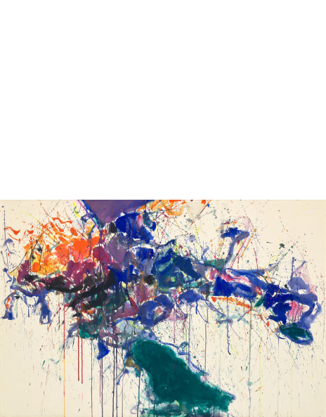 Sam Francis、Untitled 478、希少画集画、新品額装付 Sam Francis in Japan. The Space of Effusion / €19.95