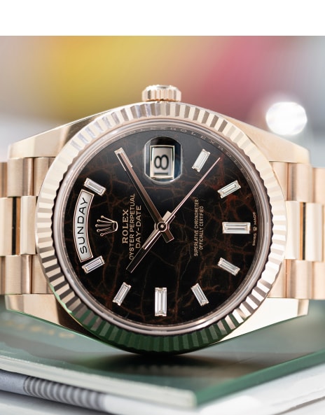 Rolex - Ref.228235 with Eisenkiesel Dial