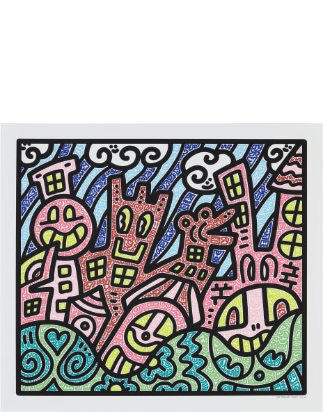 Mr. Doodle for Ukraine Print | eBay