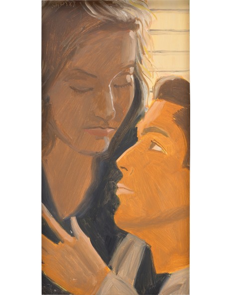 【中古】 ALEXKATZ:FACES AND NAMES/D. A. P. (USA)./ALEX KATZ ALEX KATZ (B. 1927), Red Cap | Christie's