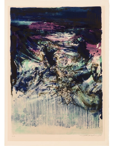 Zao Wou-Ki: Works for Sale, Upcoming Auctions & Past Results