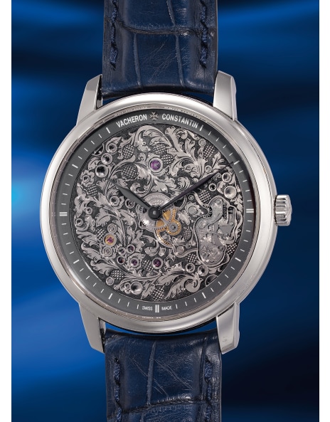 Patrimony Skeleton, Reference 43502 | A yellow gold and