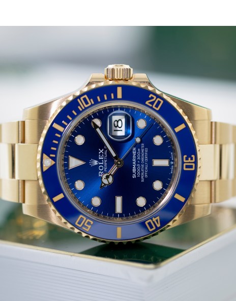 Rolex - Ref.126618LB, yellow gold Submariner