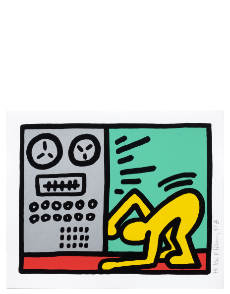 Keith Haring、No.165、希少画集画、新品額装付、状態良好 2025年最新】Yahoo!オークション -キースヘリング(絵画)の中古品