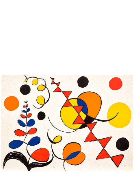 Alexander Calder、Pebbles、希少画集画、新品額装付 Alexander Calder、Pebbles、希少画集画、新品額装付 - メルカリ