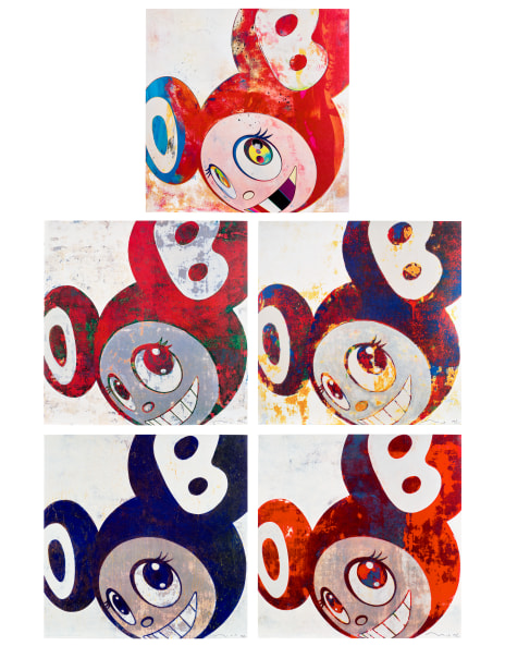その他 Murakami Takashi And Then Red Takashi Murakami, And Then Abstracktes Bild (red), 2006