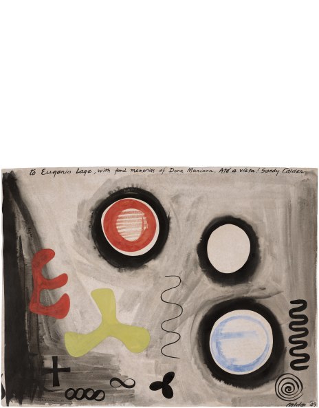 Alexander Calder: 拍賣品，即將舉行的拍賣及過去拍賣成績