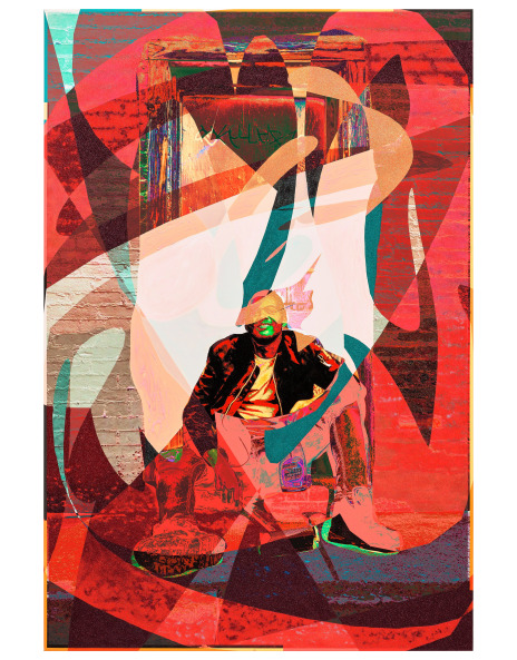 Amani Lewis TWO QUEENS アマニ・ルイス 版画 cutout.png?v=1631284112