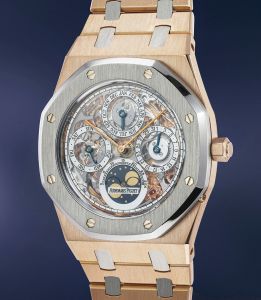 Reference 5712 Nautilus Retailed by Tiffany & Co.: A pink gold and white  gold automatic wristwatch with date, moon phases and power reserve  indication, Circa 2011, Important Watches, 2021