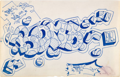 Futura / Hand-drawn Graffiti Art（直筆画）#06