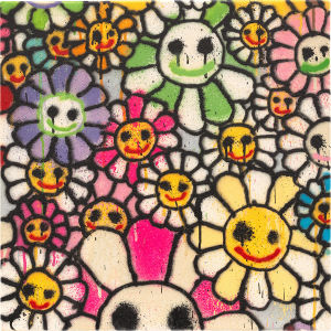 Takashi Murakami, Flower Belt (2018)