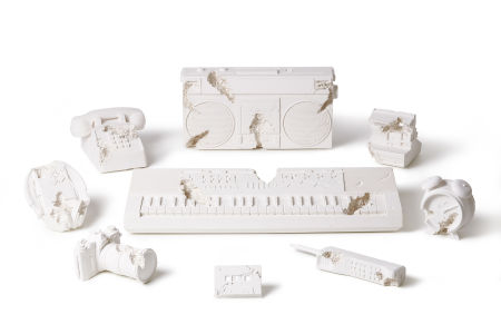Daniel Arsham | Future Relic 07 - Cassette Player (2017) | Artsy