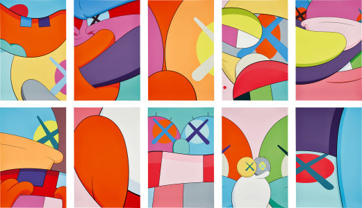 Takashi Murakami Repeating Pattern Graphic · Creative Fabrica