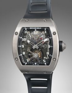 Richard Mille STYLED. Timeless Wat Lot 9 December 2018 Phillips