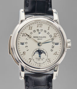 Patek philippe dual deals time moonphase tourbillon