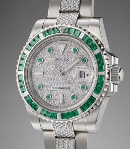 rolex coloured diamonds