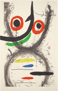 Joan Miro Prise A L Hamecon Hooked 1969 Phillips