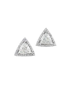 NoArtist - Pair of Diamond Earrings