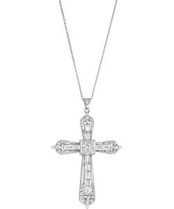 NoArtist - Diamond Pendant Necklace