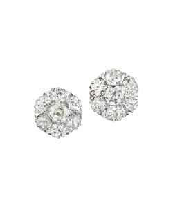 NoArtist - Pair of Diamond Earrings