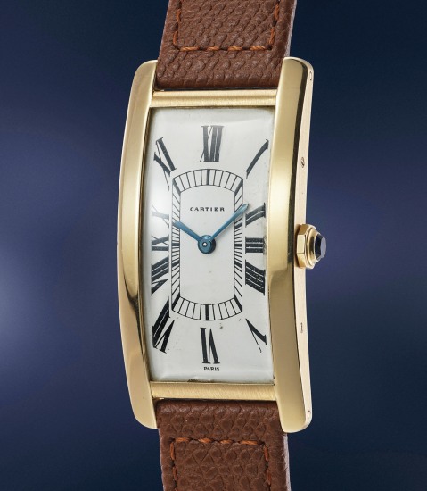 Faux Cartier Paris Mens Wrist Watch With Band