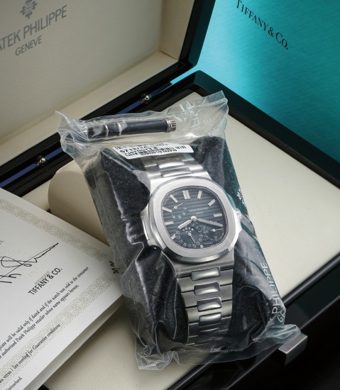 Phillips Breaks Records with the First Patek Philippe Nautilus 5711/1A-018  Tiffany Sold for $6.5 Million - Monochrome Watches