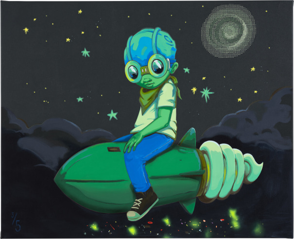 アート・デザイン・音楽 HEBRU BRANTLEY Hebru Brantley - SOLUS BY HEBRU BRANTLEY Lot 26 May 2021