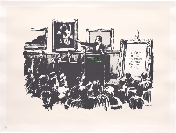 Banksy - 富藝斯與保利拍賣聯合呈獻二十世紀及當代藝術和設計日間拍賣