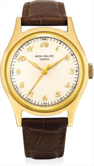 Retailed By Spaulding & Co.: A yellow gold minute repeating