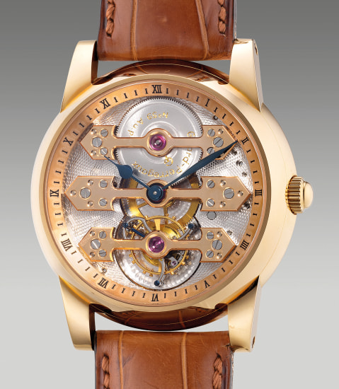 Girard perregaux three hot sale bridge tourbillon