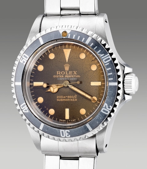 Reference 168000 Submariner, A stainless steel automatic wristwatch with  date and bracelet, Circa 1986, Fine Watches, 2023