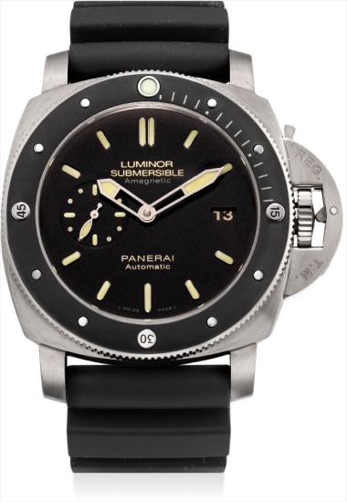 Panerai Luminor Submersible Amagnetic auctions price archive