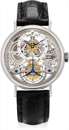 Bréguet discount skeleton watch