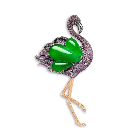 chopard flamingo ring