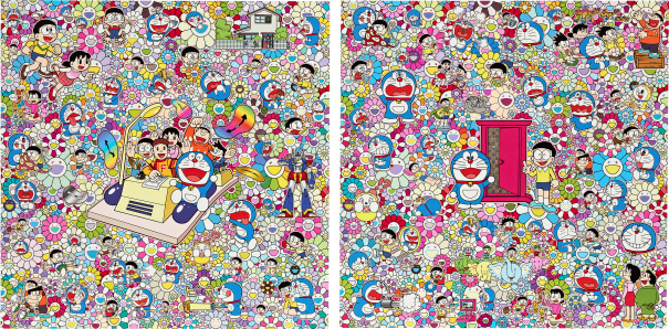 Sold at Auction: Takashi Murakami, Takashi Murakami, Eye Love Superflat  (Kaikai Kiki II.23)