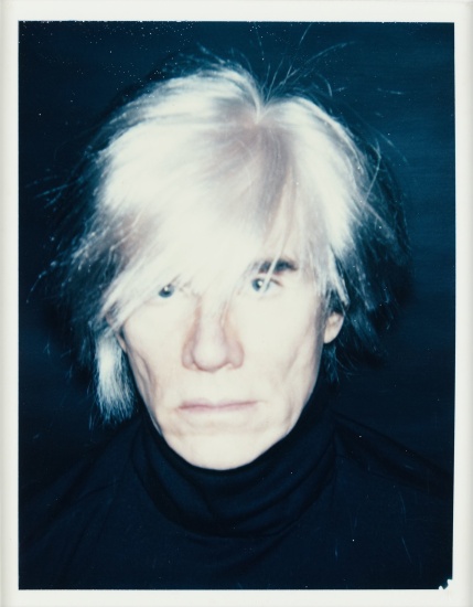 1987 Polaroid Serie Andy Warhol Self Portrait with Fright Wig